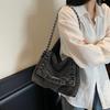Denim Bag Chains Crossbody Bag Women's Shoulder Bag
