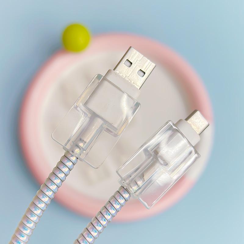 Универсальный защитный чехол для кабелей данных Apple и Android