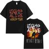 Vintage Keith Urban High and Alive World Tour 2025 T-shirts Men Hip Hop Gothic Cotton Short Sleeve T Shirt Fans Gift Streetwear