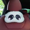 Plush Panda Auto Waist Support Cushion Heart Panda Car Headrest   Interior Accessories