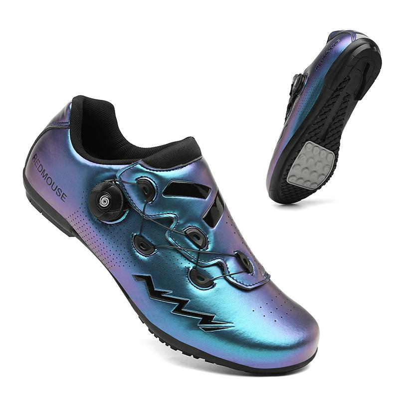 2024 Велообувь Велокроссовки Шипы Нескользящие Мужские Туфли для Горного Велоспорта Велосипедная Обувь Дорожная Обувь Обувь для Скорости