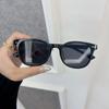 Vintage Square Sunglasses Women Men Retro Casual Fashion Black Clear Sun Glasses Female Eyewear