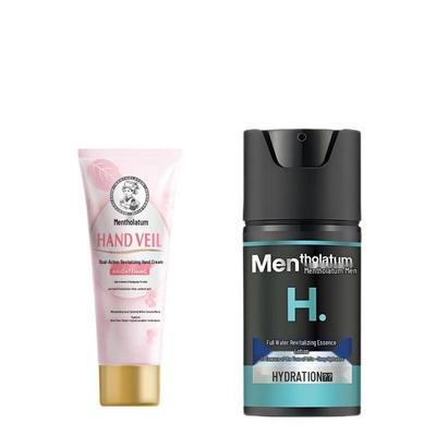 Набор: Крем для рук Mentholatum и Молочко-эссенция для мужчин