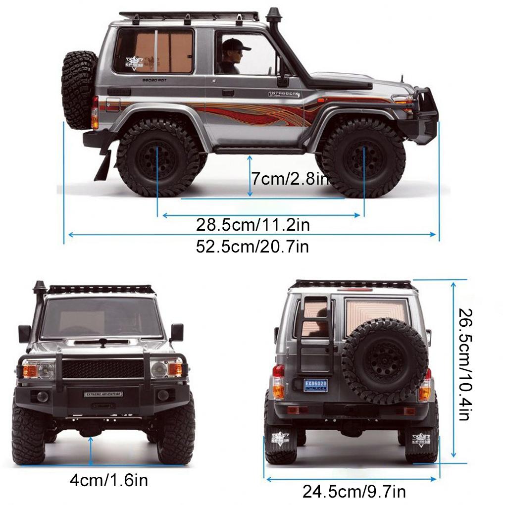 1/10 RGT Ex86020 2.4G Intruder 4wd Внедорожный Вездеход Rc Автомобиль Электрический Автомобиль на Радиоуправлении Игрушка Дети Мальчик Подарок на День Рождения