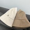 Панама рыбака Детская весенне-осенняя дорожная темпераментная солнцезащитная шляпа Однотонная M стандартная универсальная повседневная шляпа-ведро ветрозащитная