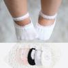 Anti-slip Socks Infant Solid Color Summer Baby Socks Lace Socks Newborn Socks