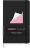 Moleskine X BLACKPINK Notebook, Hardcover, Horizontal Ruled, Large Size (13cm X 21cm), Black, SKNTBHL7932BP01