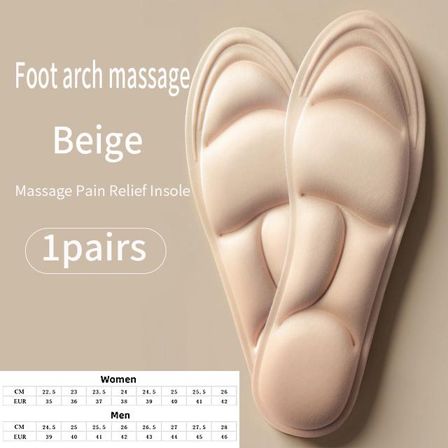 5D стельки для обуви, женские дышащие спортивные стельки для бега, поддержка свода стопы, подошвенный фасциит, подушечки для обуви, подошва из пены с эффектом памяти