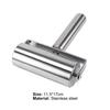 Палочка-скалка Антикоррозийная Не Нержавеющая сталь Т-образный Ролик для пасты и пиццы