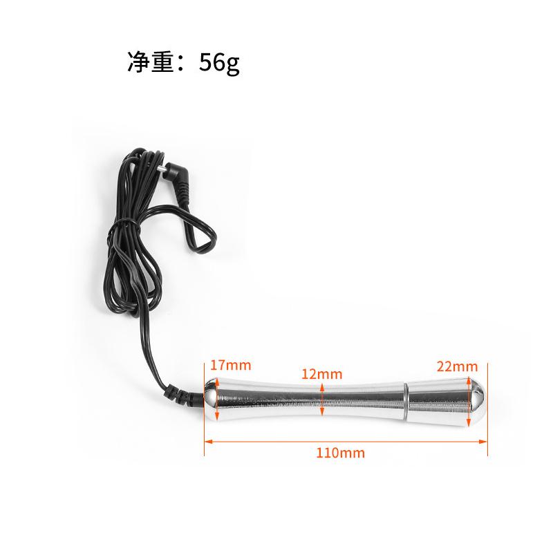 Hot Selling Bi-polar Estim Butt Plug Electrosex Electroshock Anal Plugs BDSM E-stim Egg Vaginal Ball Electric Shock Anal Sex Toy