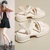Fashion Ribbon Open From The Back Women's Shoes 43 White Slippers Gray Sandals Sneakers Sport Trending Unique Unique Order China