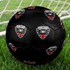 D.C. United Indoor Soccer Ball Colorful All Ages Size 5 Machine Stitched PVC Competition Ready Durable High-Bounce