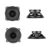 4/5/6.5 Inch Car Speakers Coaxial Green Subwoofer Universal Automotive Audio Full Range Frequency Car Stereo Speaker