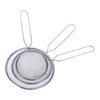 1Pcs Stainless Steel Sieve Oil Colander Oil Grid Flour Soy Milk Sieve