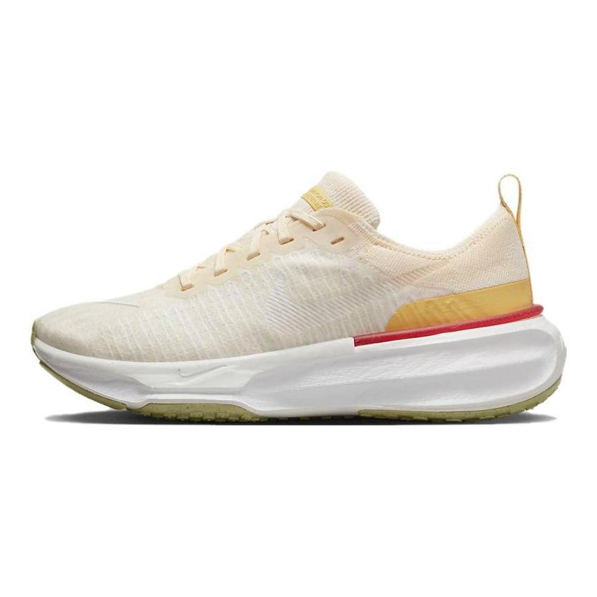 Nike Женские кроссовки ZoomX Invincible Run 3 Светло-кремовый/Топазовое золото/Морской коралл повседневные DR2660-201