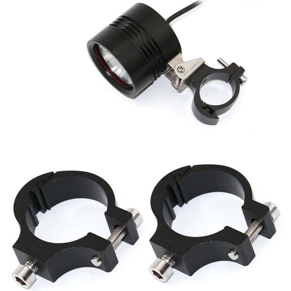 For LED Light Bar Light Holder Spotlight Mount Motorcycle Headlight Bracket Fork Mount Clamp