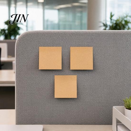Refrigerator Door Stick Notes Notes, 4x4in Self-Stick Cube Pads, 400 Big Size Sheets/Pad Adhesive Memo Pads for Office, School, Home Premium