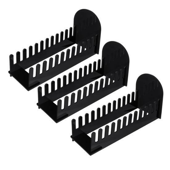 1/2/3 шт. 12-уровневая подставка для поздравительных открыток, акриловая стойка для открыток, держатель для хранения закладок для настольной столешницы на прилавке магазина