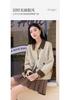 Retro workwear style short windbreaker jacket