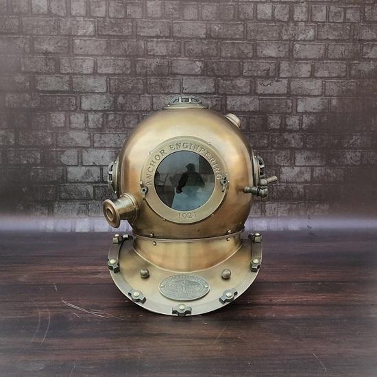 45,72 см Шлем для подводного плавания с деревянной основой Шлем для подводного плавания ВМС США Mark V Шлем для подводного плавания с морской водой Шлем для подводного плавания Декоративный шлем для дома