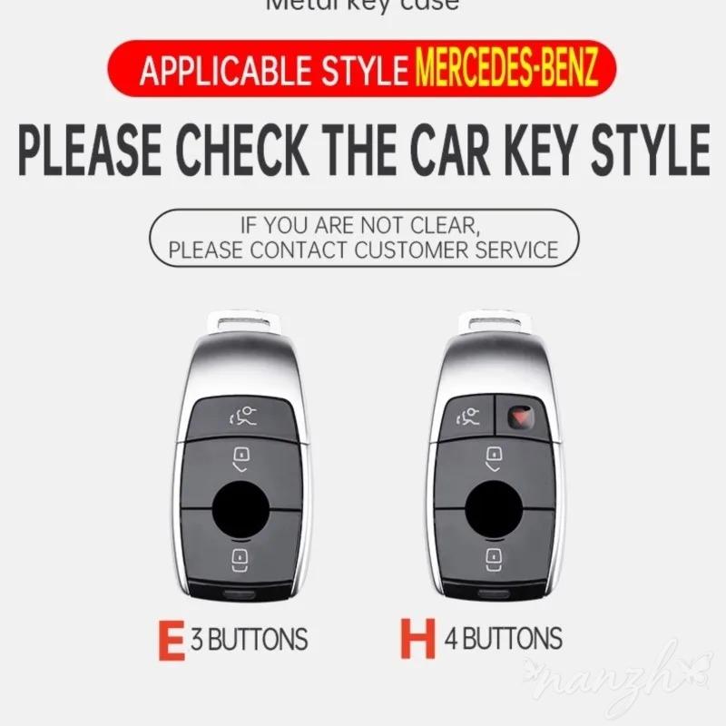 Smart Remote Car Key Case Car Accessory For Mercedes Benz 2017 E Class W213 E200 E260 E300 E320 2018 S Class GLS GLA Cover Shell CDEFG1