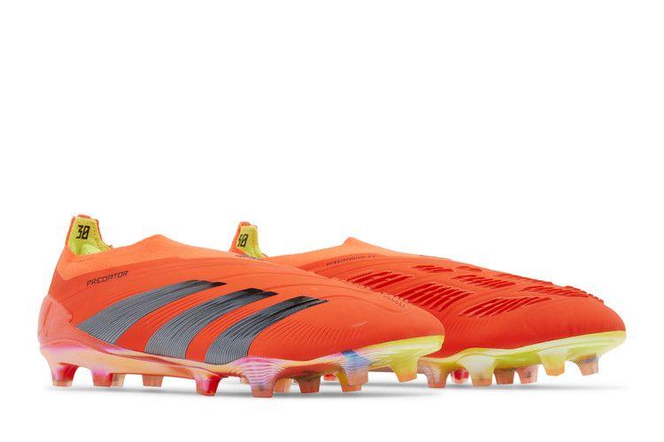 adidas Predator Elite Laceless FG Solar Red Core Black Team Solar Yell