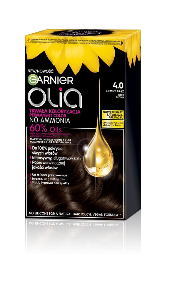 Garnier Olia Hair Dye No. 4.0 Dark Brown