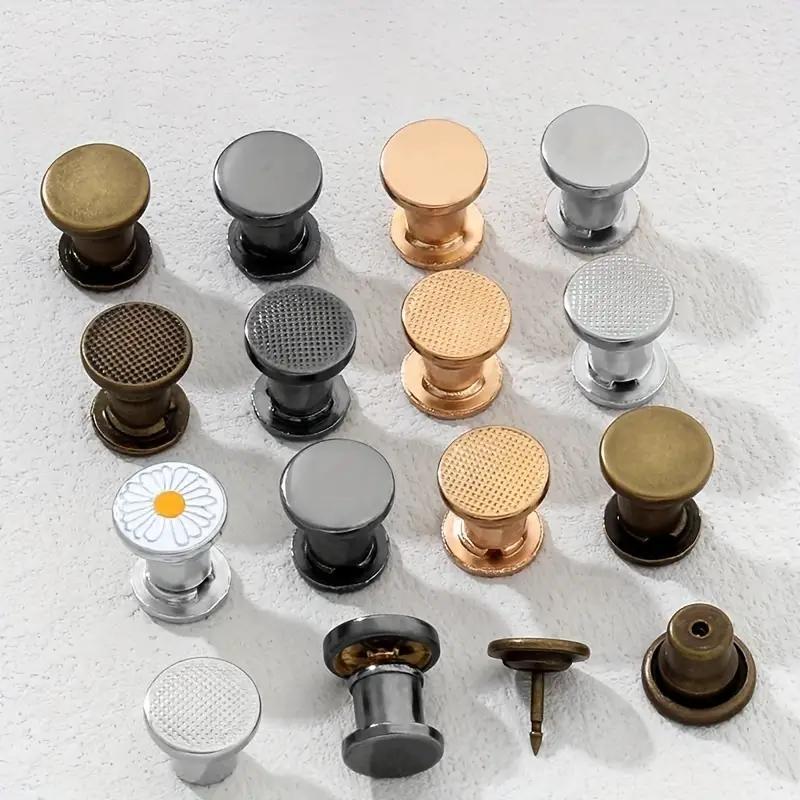 1 Pair Invisible Trouser Leg Shortening Artifact Trouser Leg Anti-drag Adjustment Buckle No-seam Closing Fixed Clip Edge Buckle