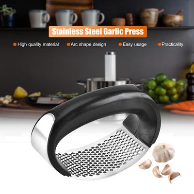Пресс для чеснока из нержавеющей стали, рокерная мясорубка, дробилка, роликовая соковыжималка, прессование чеснока, дробление