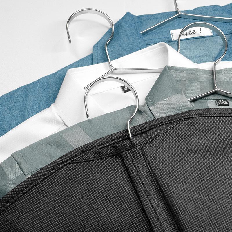 Прозрачный нетканый мешок для хранения одежды на молнии, пыленепроницаемый бытовой органайзер для одежды