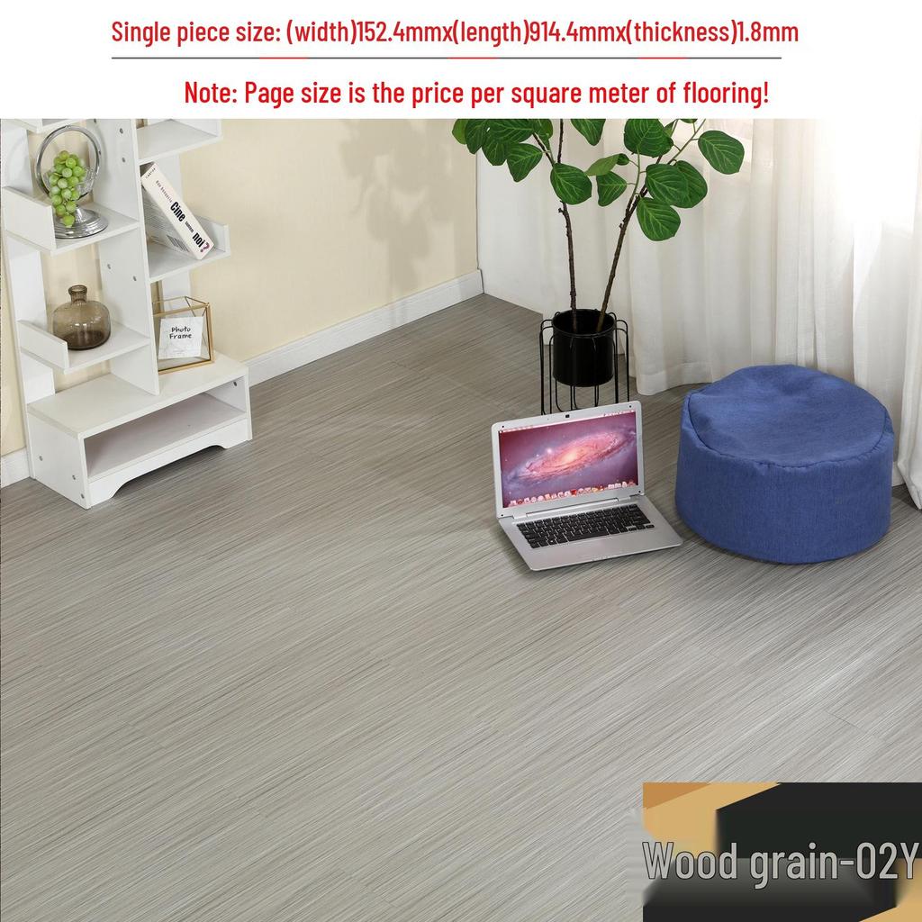 Самоклеящаяся водонепроницаемая виниловая наклейка для пола под камень: Толстое, износостойкое ПВХ-покрытие для спален