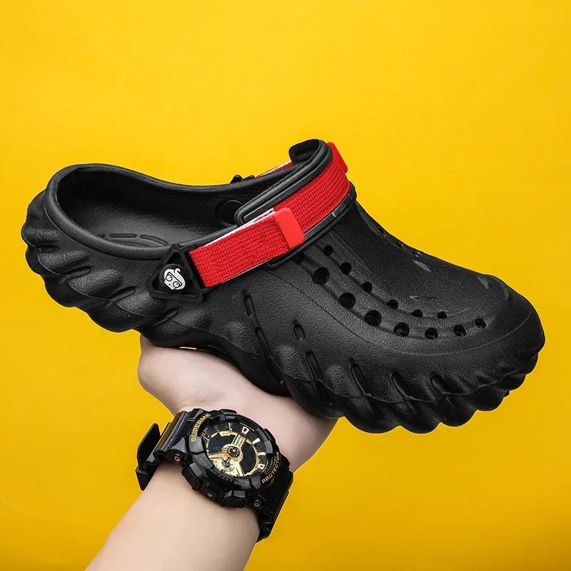 New Factory Cheap EVA Men's Clogs Shoes Lightweight Wholesale Plastic Clog Men Beach Working Sandals With Men Clogs&Mules