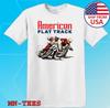 AMA American Flat Track Мотокросс Белый Размер S-5XL