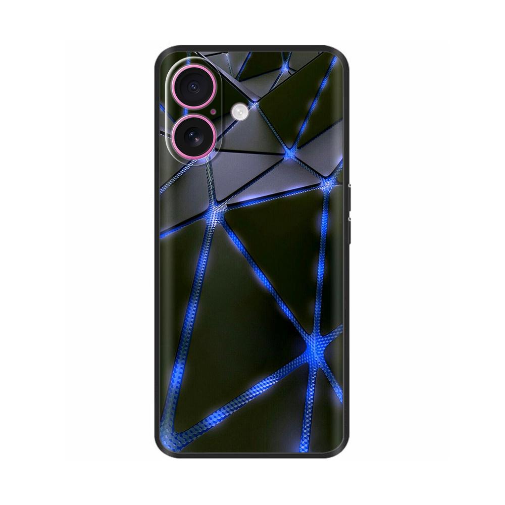 Luxury Shockproof Cover For iPhone 16 Plus Soft Silicone Case For Apple iPhone 16+ 16 Pro Max Bumper Soft Phone Protective Cover