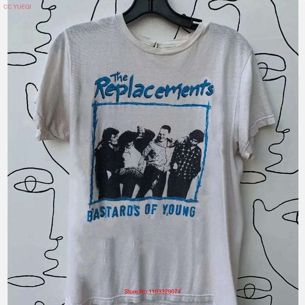 The ReplaceUnisexts Band Bastard Of Young T Shirt All Sizes TR622 vintage Washed designer clothes Slightly Top For Everyday Wear
