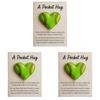 Golf Pocket Hug with Card Heart-Shaped Softball Golf Ball Pocket Hug Token Encouragement Keepsake Gift for Softball Lovers Golfers Sports Enthusiasts