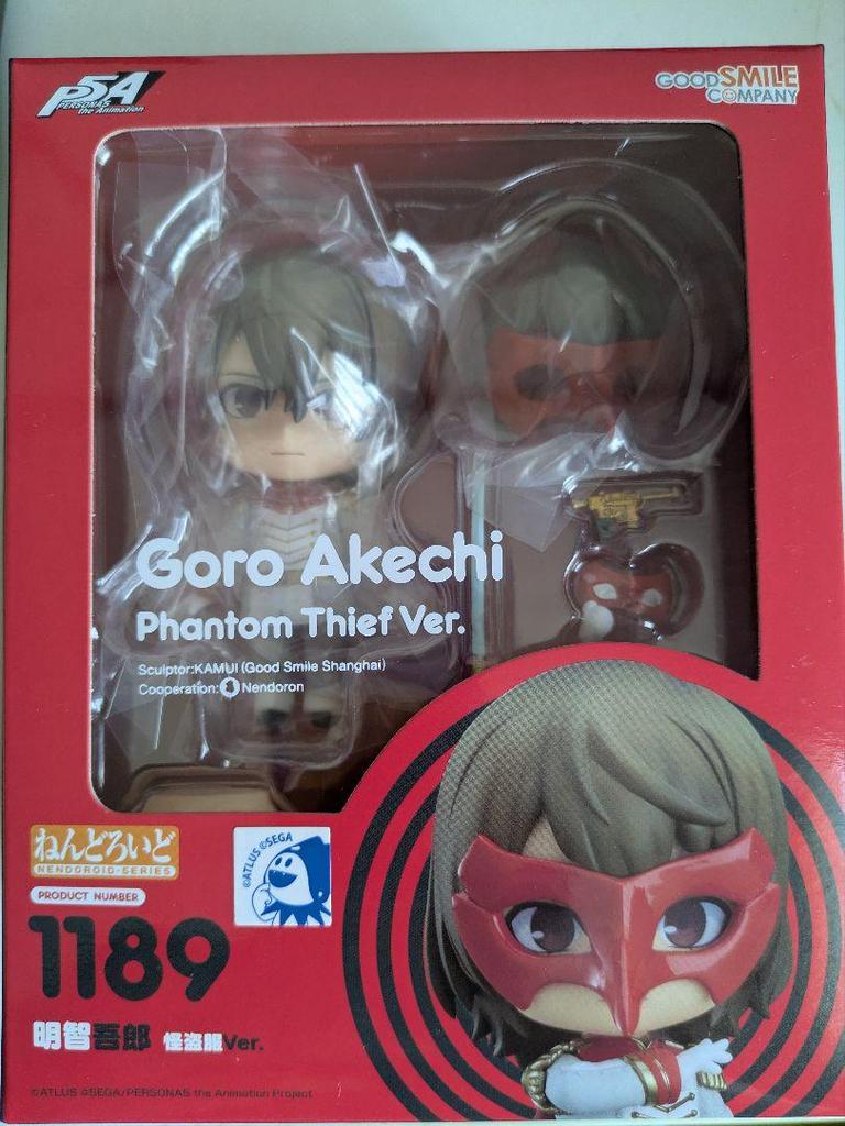 [Б/У] Nendoroid Горо Акечи Версия Призрачный вор. Персона 5