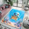 Pocket Monsters Squirtle Print Rug Carpet for Living Room Children Bedroom Mat Sofa Doormat Floor Rug Home Decor Anti Slip Mat