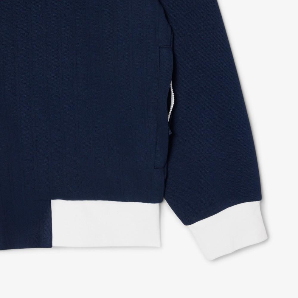 Lacoste Мужская толстовка на молнии с принтом Tennis Heritage SH8941-55N525