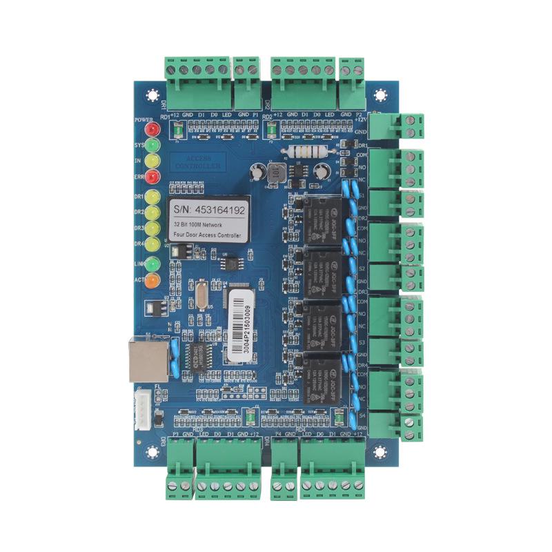 Lianwang Weigen Access Controller: Remote Door Opening & Dynamic QR Code Unlocking via Mini Program App.