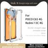 For Redmi 13C 4G / POCO C65 4G Phone Case IMAK UX-4 Shock-resistant Soft Case