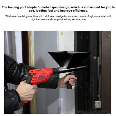 Электрический пистолет для герметика Устройство для затирки швов дверей и окон Раствор Автоматический заполнитель 8 мм Электродрель Цемент для швов Затирка