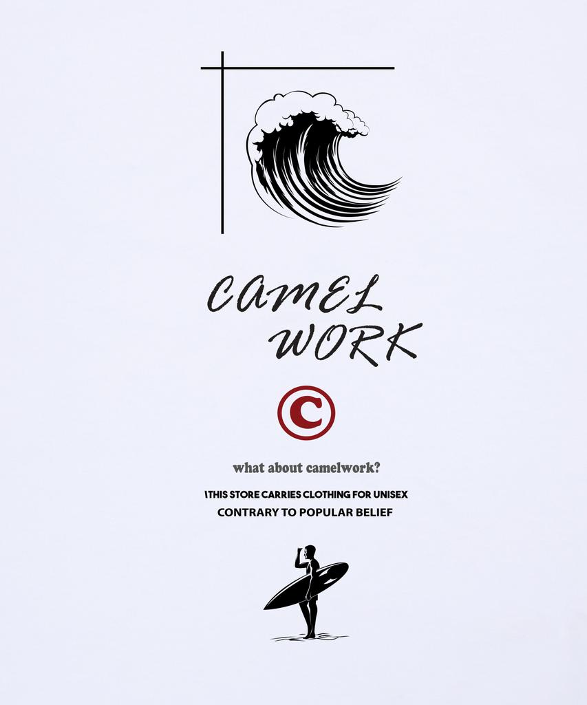 CAMEL WORK Футболка с коротким рукавом для вейкборда (белый)