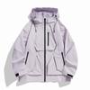 Spring Autumn Men's Windbreaker Jackets Korean Fashion Waterproof Windproof Outdoor Big Pockets Hooded Loose Coat