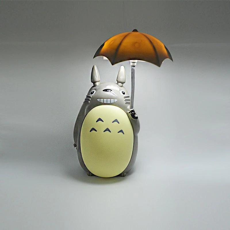 Kawaii Cartoon Totoro Battery LED Table Lamp Table Lamp Night Lamp Reading Lamp for Kids Gift Home Decor Decor Lighting | LED Night Lamps