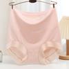 Large Size High Waist Seamless Lingerie Comfortable Women's Knickers Cotton Underwear Panties
