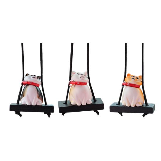 Подвесное украшение для автомобиля в виде собаки, симпатичное зеркало заднего вида в форме собаки, подвесное автомобильное кондиционирование воздуха, аксессуары для интерьера