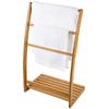 Bamboo Floor Clotheshorse Indoor Clothes Dryer Rack Towels Hanging Rack Bamboo And Wood Stable Ground Clothes Hanger