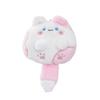 Squeak Long Tailed Cat Hanging Pendant Cute Bag Ornaments Stuffed Cat Key Chain  for Girl's Bag