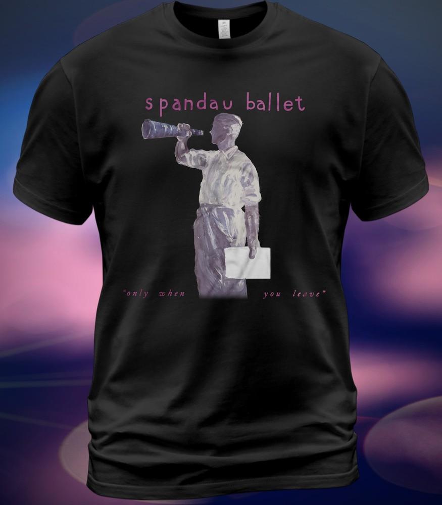 Cotton T-Shirt Spandau Ballet Only When You Leave Parade Album John Keeble Unisex T-Shirt